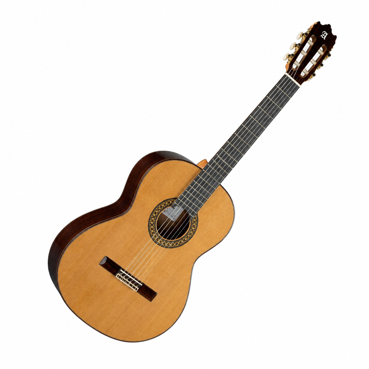 Guitarra Alhambra 4 P – vista diagonal frontal completa