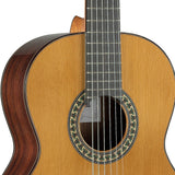 Guitarra Alhambra 5 P – detalle de la pala y clavijas