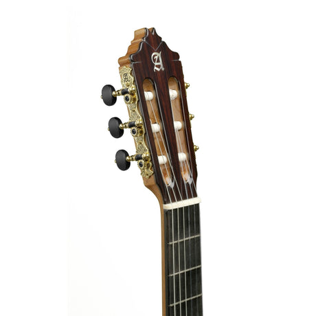 Guitarra Alhambra 9 P – detalle del cuerpo y la roseta