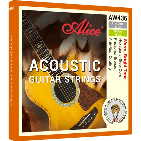 Encordado Alice AW436-XL para guitarra acústica