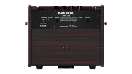 Amplificador acústico NUX AC-25, vista lateral oficial