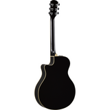 Guitarra electroacústica Yamaha APX600 Black vista posterior