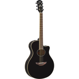Guitarra electroacústica Yamaha APX600 Black vista frontal