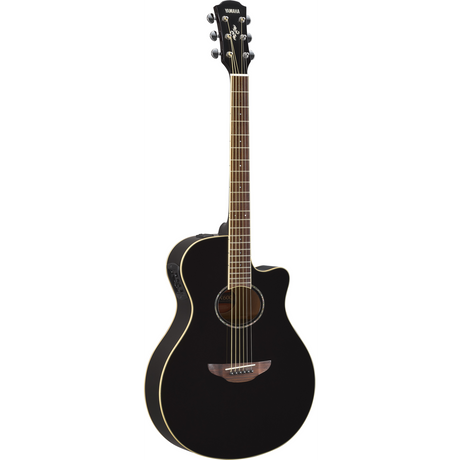 Guitarra electroacústica Yamaha APX600 Black vista frontal
