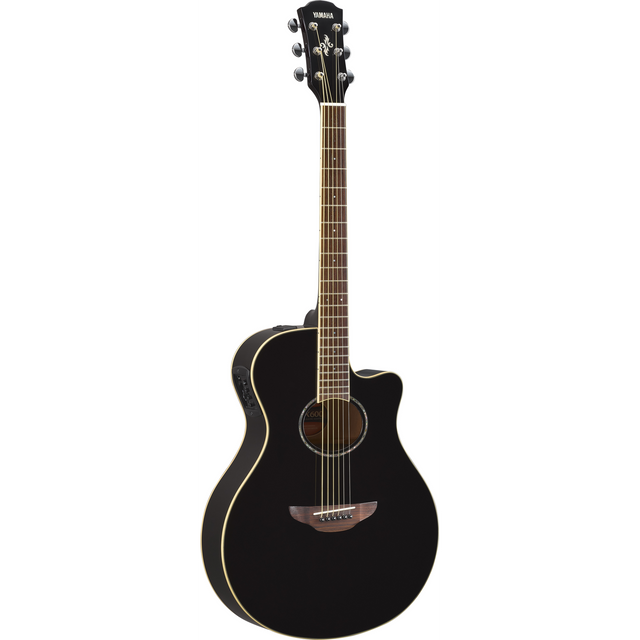 Guitarra electroacústica Yamaha APX600 Black vista frontal