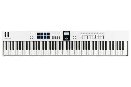 Controlador MIDI Arturia KeyLab Essential 88 mk3 blanco, vista principal