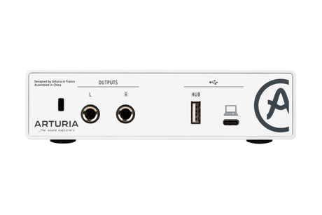 Interfaz de audio Arturia MiniFuse 1 blanca, vista adicional 1