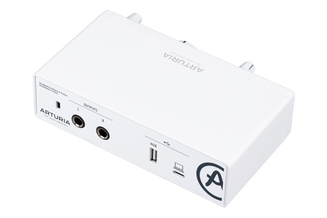 Interfaz de audio Arturia MiniFuse 1 blanca, vista adicional 2