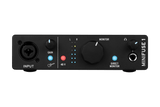Interfaz de audio Arturia MiniFuse 1 negra, vista principal