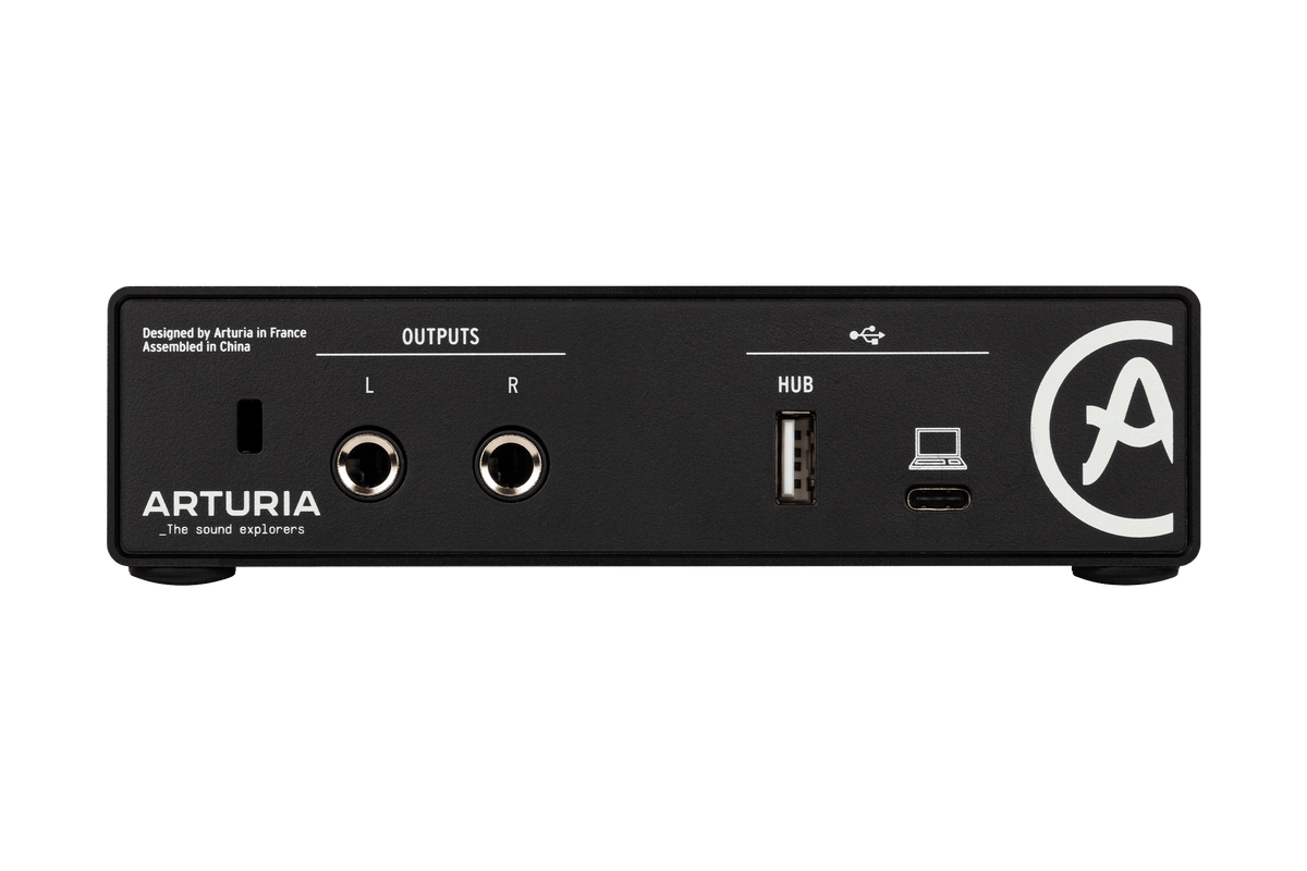 Interfaz de audio Arturia MiniFuse 1 negra, vista adicional 1