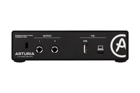 Interfaz de audio Arturia MiniFuse 1 negra, vista adicional 1