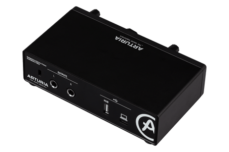 Interfaz de audio Arturia MiniFuse 1 negra, vista adicional 2