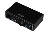 Interfaz de audio Arturia MiniFuse 1 negra, vista adicional 3