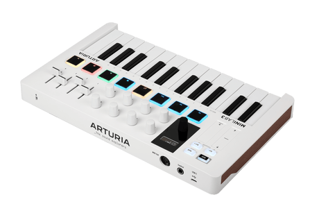 Controlador MIDI Arturia MiniLab 3 blanco, vista adicional 3