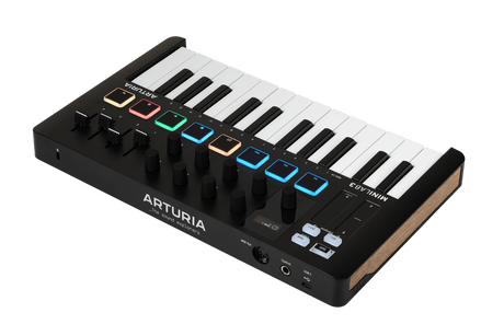 Controlador MIDI Arturia MiniLab 3 negro, vista adicional 3