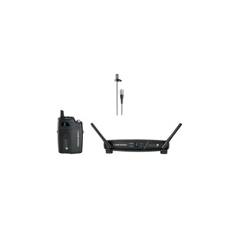 Audio-Technica System 10 ATW-1101/L con receptor, transmisor de petaca y micrófono lavalier