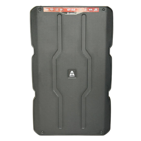 Cabina Audiolive GT15A, vista frontal