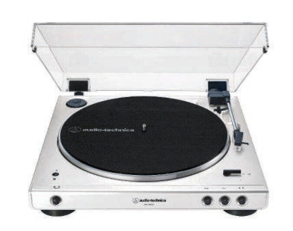 Tocadiscos Audio-Technica AT-LP60XBT-WW blanco con Bluetooth
