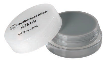 Gel limpiador de agujas Audio-Technica AT617A con tapa