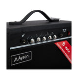 Amplificador Bajo Ayson TB30, vista adicional 2 sobre fondo blanco