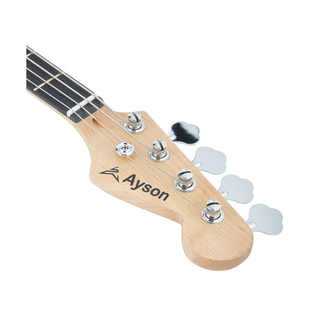 Bajo Ayson 4 Cuerdas PB1 Sunburst, vista adicional 2 sobre fondo blanco