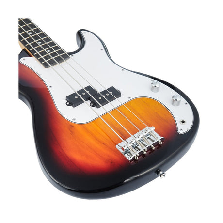 Bajo Ayson 4 Cuerdas PB1 Sunburst, vista adicional 3 sobre fondo blanco
