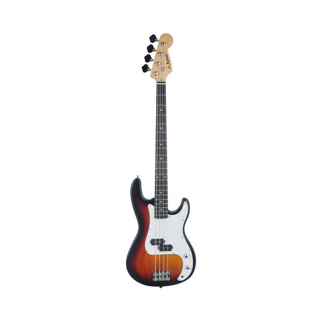 Bajo Ayson 4 Cuerdas PB1 Sunburst sobre fondo blanco