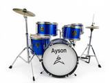 Batería acústica junior AYSON CDS-045 azul, vista principal