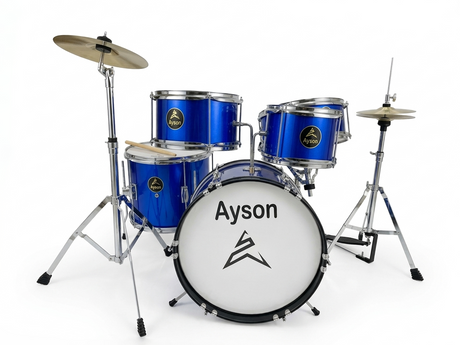 Batería acústica junior AYSON CDS-045 azul, vista principal
