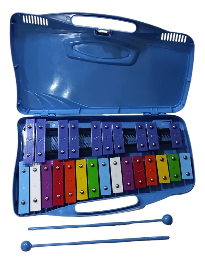 Metalófono AYSON MT25 color azul, vista principal