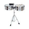 Timbal Ayson Plateado sobre fondo blanco