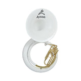 Tuba Caracol Fibra Ayson sobre fondo blanco