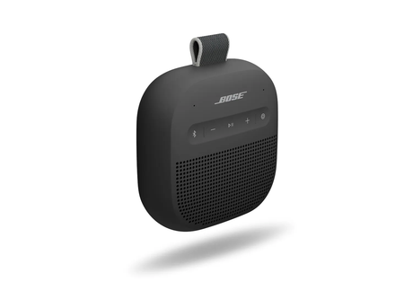 Parlante Bose SoundLink Micro de segunda generación negro, detalle de correa