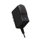 Adaptador de corriente BOSS PSA-120S, vista en ángulo con indicador LED