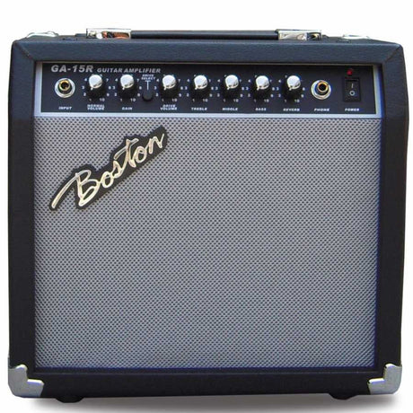 Amplificador para guitarra Boston GA15R — vista frontal