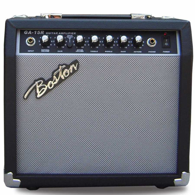Amplificador para guitarra Boston GA15R — vista frontal