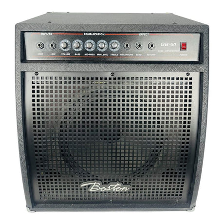 Amplificador para bajo Boston GB60 — vista frontal