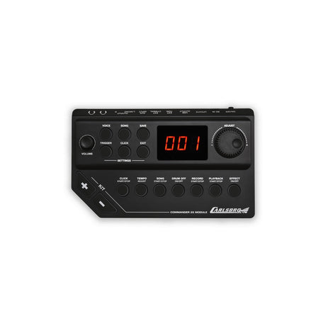 Batería electrónica Carlsbro CSD25M, detalle del módulo Commander 25