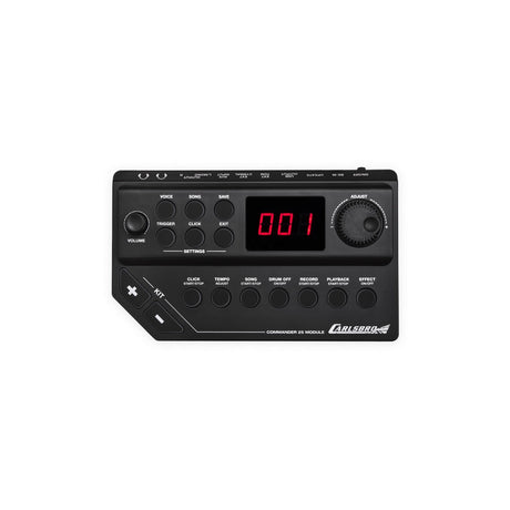 Batería electrónica Carlsbro CSD35M, detalle del módulo Commander 25