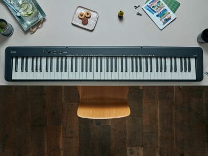 Piano digital Casio CDP-S160 negro, vista adicional oficial