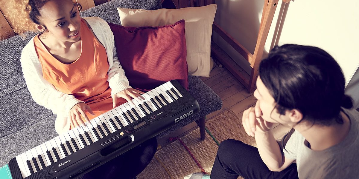 Teclado Casio CT-S200 negro, vista adicional oficial