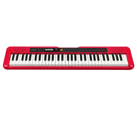 Teclado Casio CT-S200 rojo, vista principal oficial