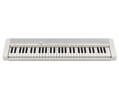 Teclado Casio CT-S1 blanco, vista oficial completa