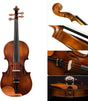Violín Christina Italy V-01 3/4 vista frontal y detalles