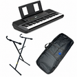 Combo Teclado Organeta Yamaha PSR E283 con Base X y Estuche Lona