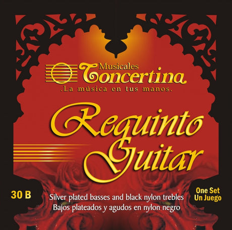Encordado Concertina Guitarra Requinto 30B, empaque oficial