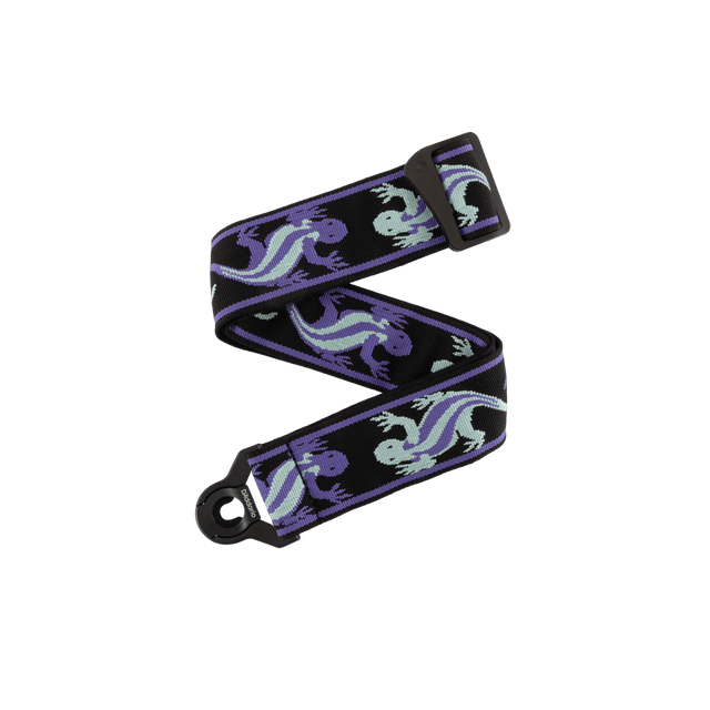 Correa Auto Lock D'Addario 50BALPW02 Teal Lizards
