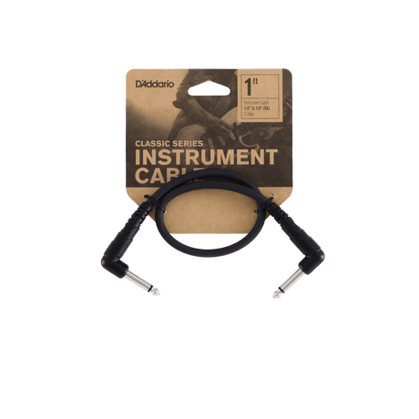 Cable interpedal D’Addario PW-CGTPRA-01, detalle de conectores