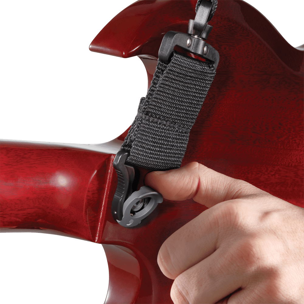 Detalle del mecanismo Auto Lock Swivel D'Addario PWSALSV00