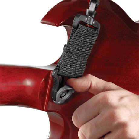 Detalle del mecanismo Auto Lock Swivel D'Addario PWSALSV00